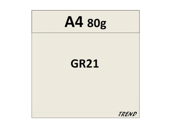 papier A4 80g kolor GR21 szary