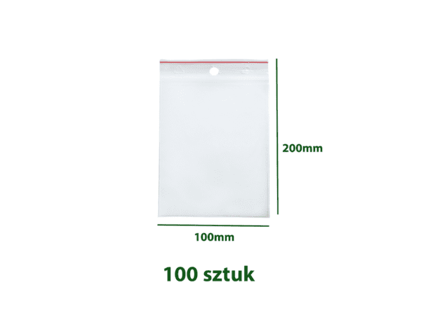 woreczki strunowe 100x200 100 sztuk