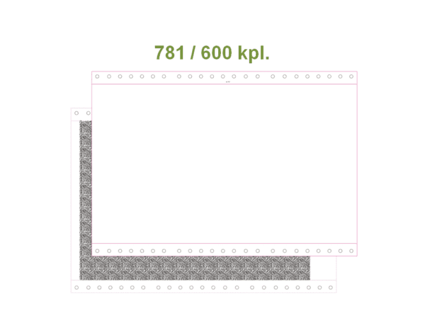 koperta utajniona 210x12" wz 781