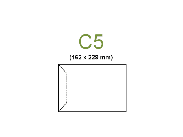 koperta C5 HK biała
